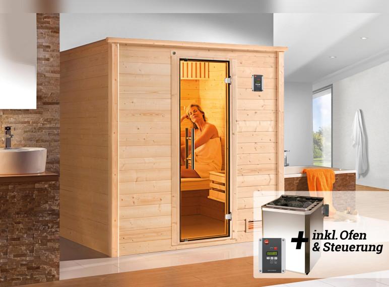 Weka Sauna BERGEN Gr. 2 BioS 7,5 kW Ofen