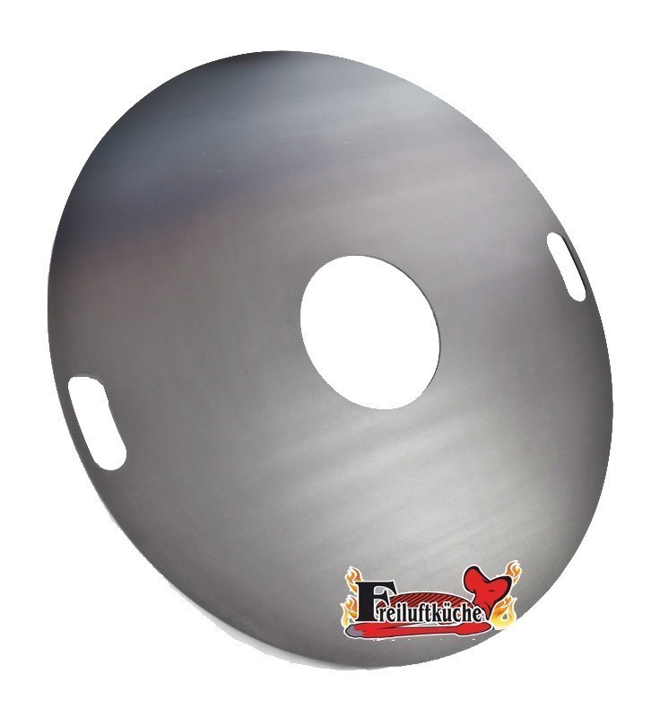 Feuerplatte, Grillplatte, Grillring, Plancha für Stahltonne 80