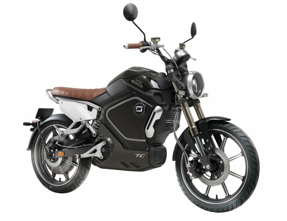 Super Soco TC ECO E Motorrad 45 km h schwarz