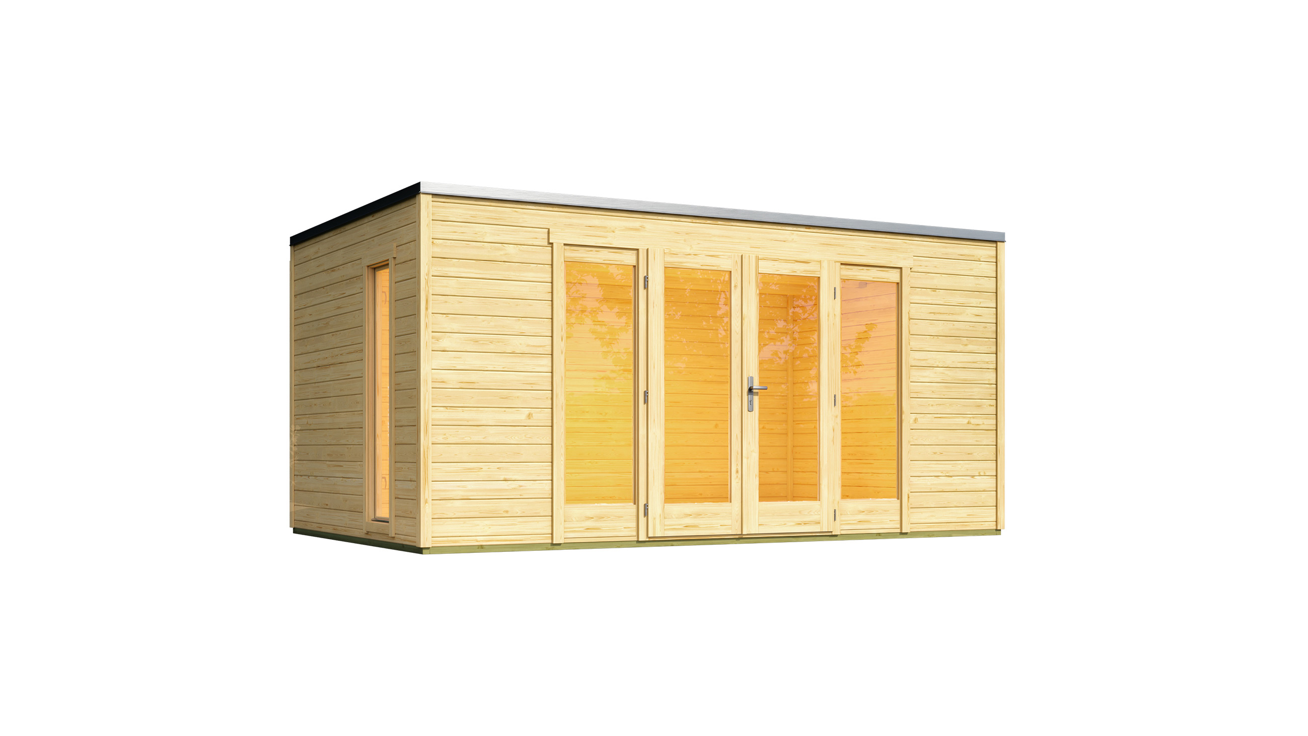Gartenhaus P 285 Gr.  2, natur