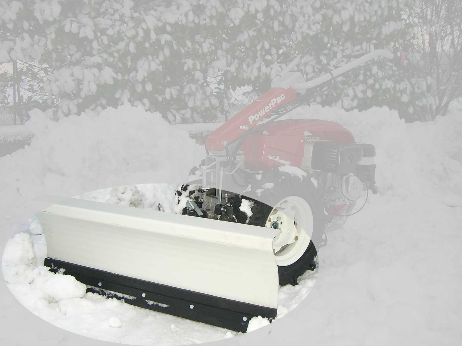 Powerpac Schneeschild für Einachser KAM5 Breite 100cm