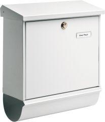 Burg Wächter Briefkasten Comfort-Set weiß