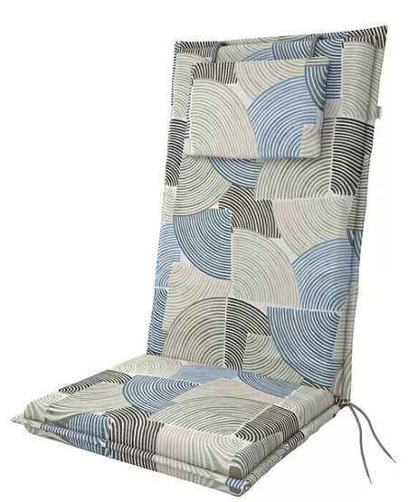 Doppler Auflage / Polster HL ELEGANT Kreismuster 119x48x6cm D.2240