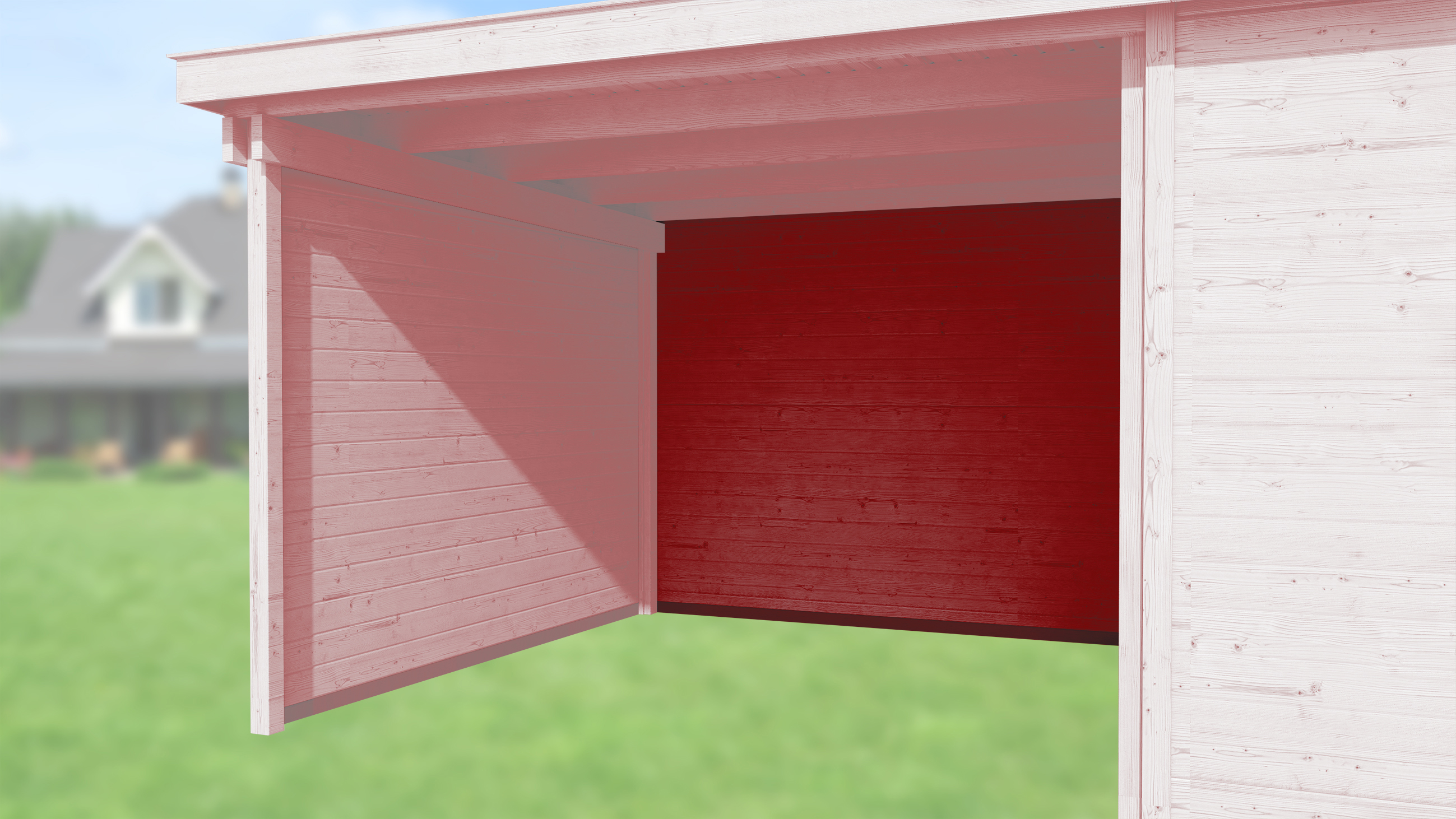 Rückwand für Anbau 295 cm, 21 mm für Typ 126 und 1