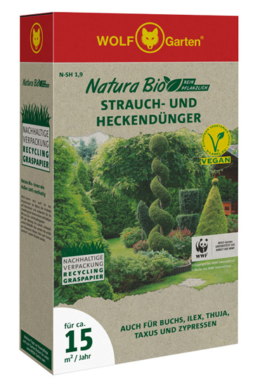 Wolf Garten Natura Bio Strauch und Heckendünger N-SH 1,9