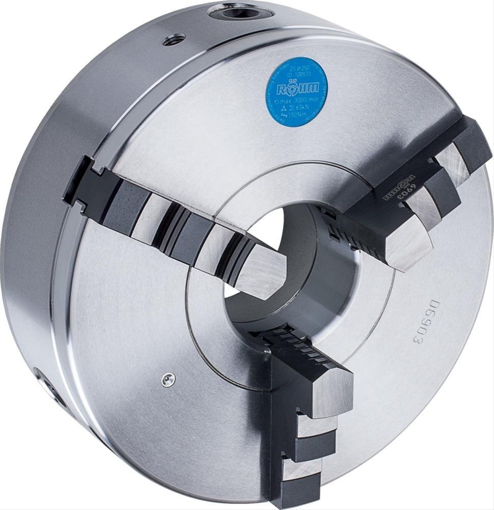 Dreib.-Drehf. D6350 Stahl200mm Röhm