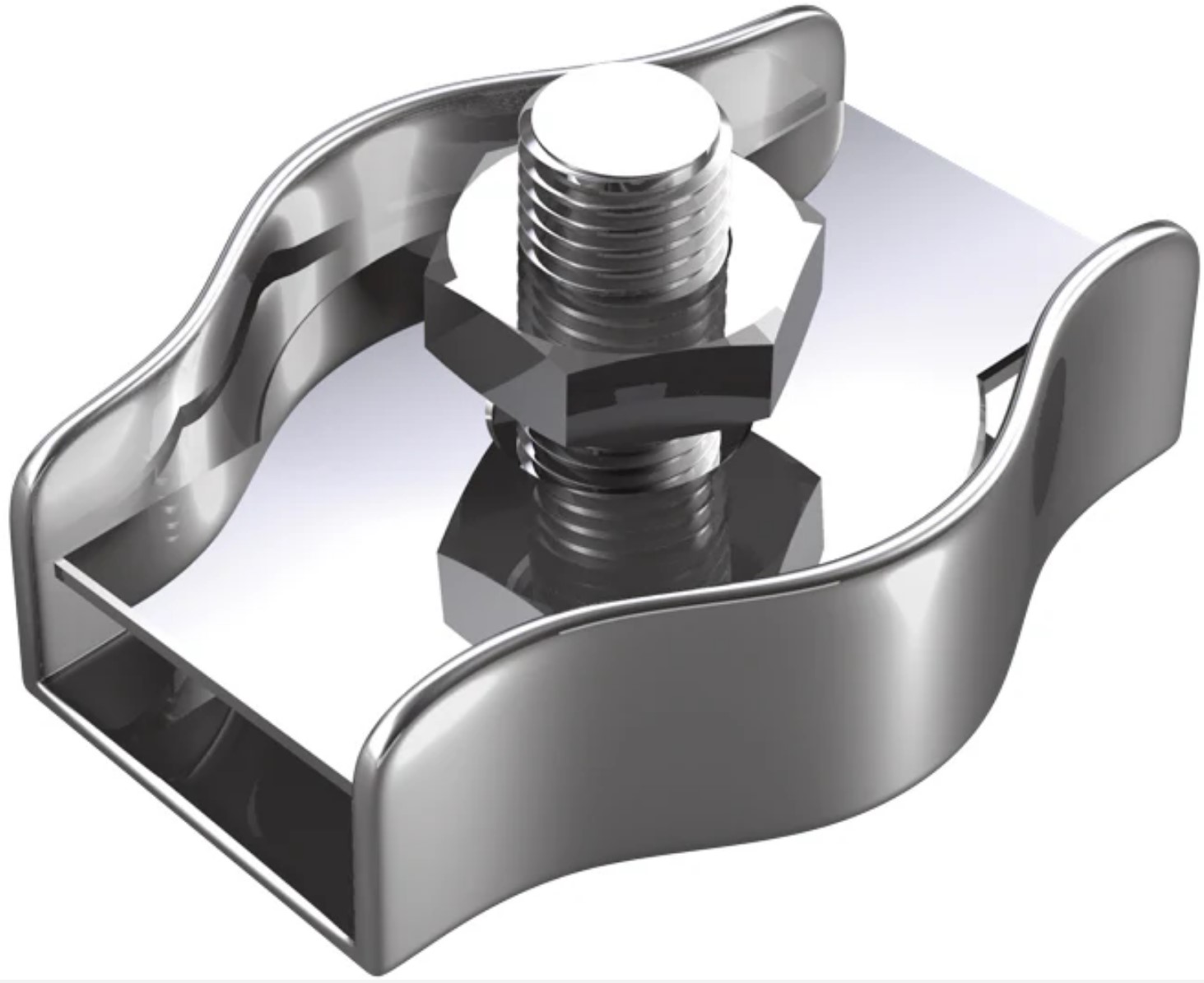 Dörner + Helmer Simplex Drahtseilklemme – Edelstahl – für 6 mm Seile