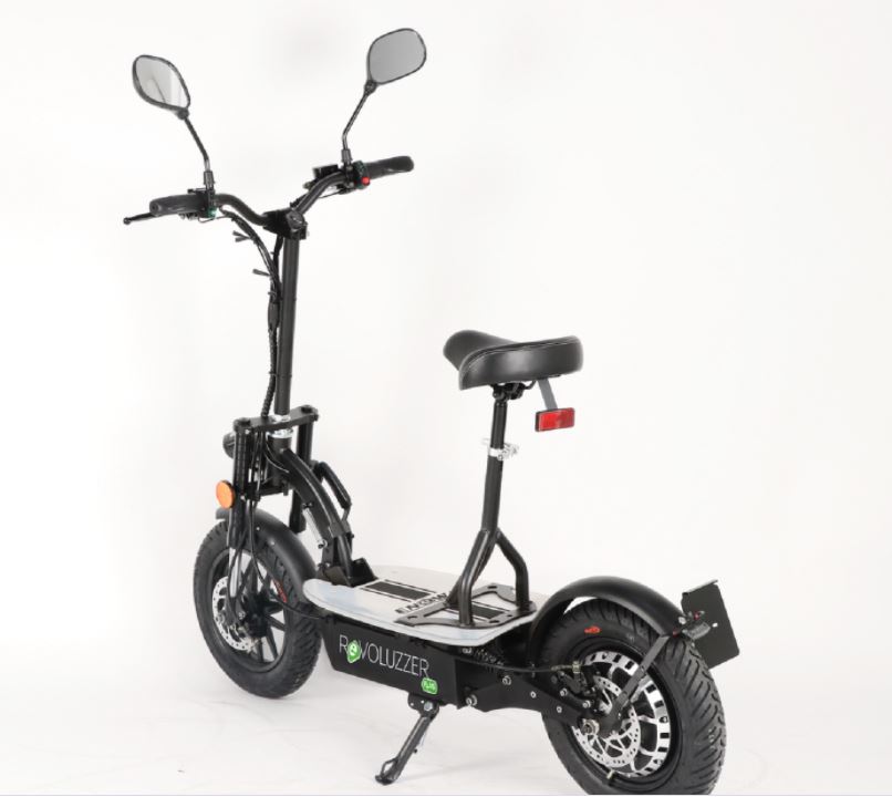 E-Scooter mit Sitz Campingroller REVOLUZZER 3.5 plus-18AH BG