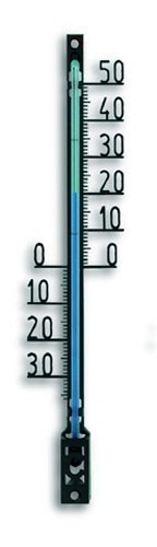 Innenthermometer / Außenthermometer Filigranthermometer schwarz