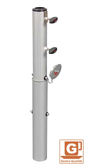 Bodenhülse Doppler für Sonnenschirm Ø60mm
