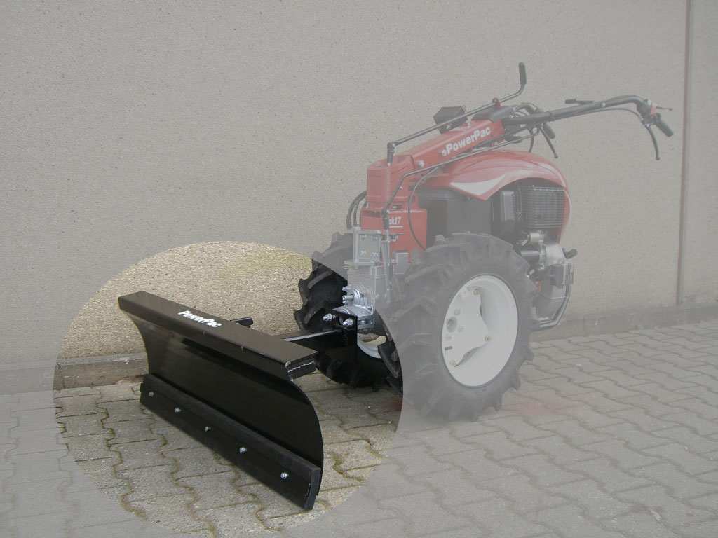 Powerpac Schneeschild als Schneeschieber Einachser MAK17 100cm