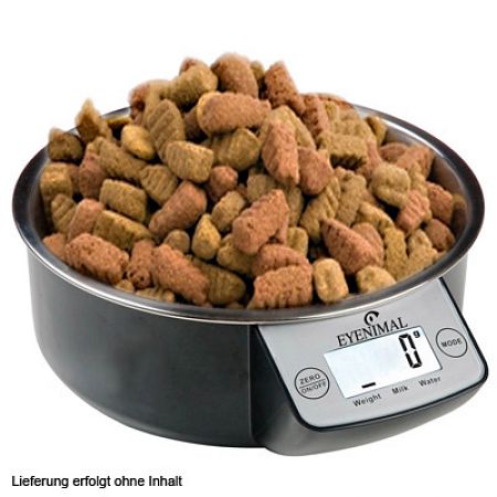 Eyenimal Futternapf mit integrierter Waage 1,8Liter schwarz