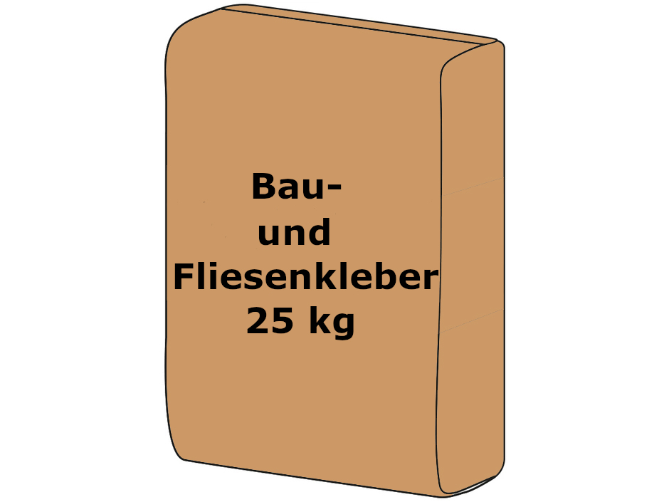 SAKRET® Baukleber und Fliesenkleber 25kg