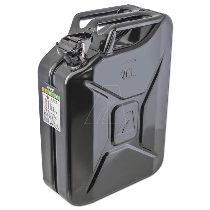 Metallkanister / Kraftstoffkanister 20 Liter schwarz