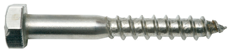 Sechskant-Holzschraube 8 × 80 mm, Edelstahl A2, DIN 571, 1 Stück
