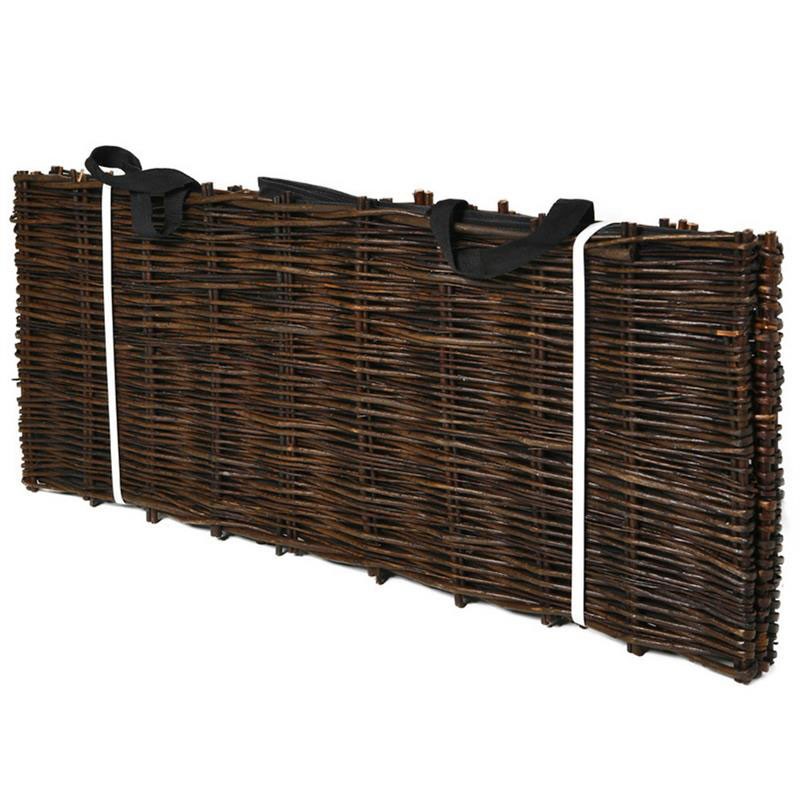 Hochbeet Weide mit Tasche Noor 40x100x40cm