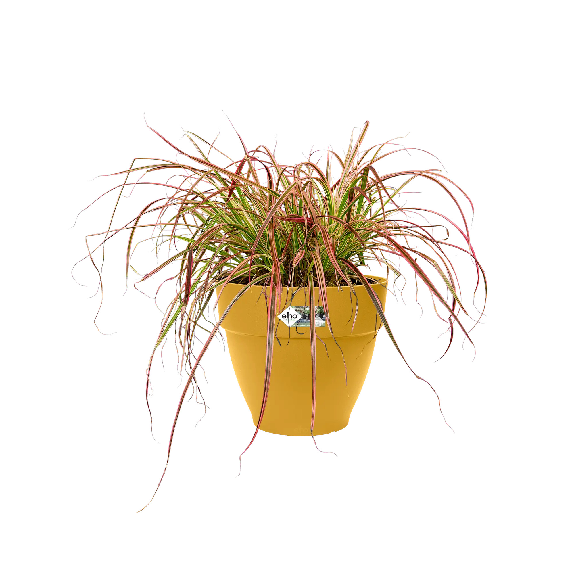 elho@ Blumentopf Vibia Campana Rund 35cm honig gelb