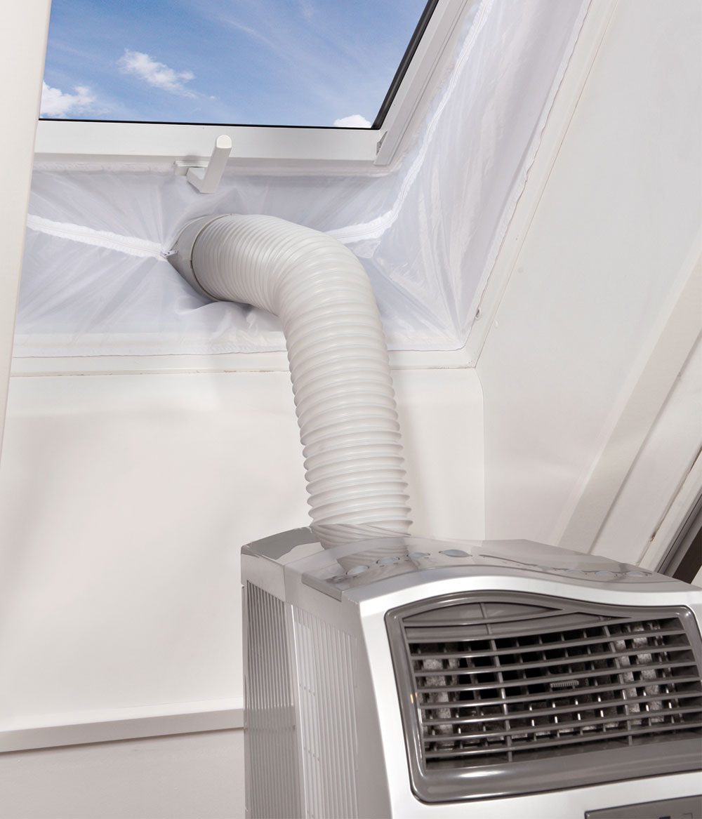 B-Ware Einhell Hot Air Stop Abluft Spezialfolie für Fenster