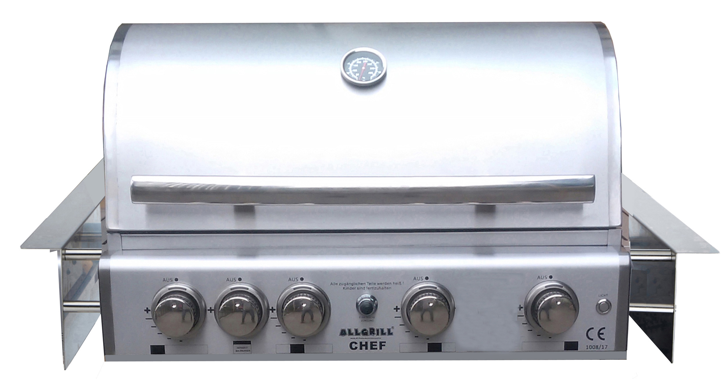 All'Grill® Gasgrill Einbaugrill CHEF L - BUILT-IN Air System 71x46cm