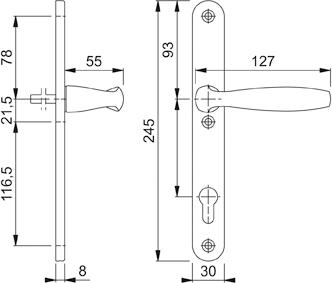 RahmenGrt.SchildF1 1810/3346SN,8/92PZ