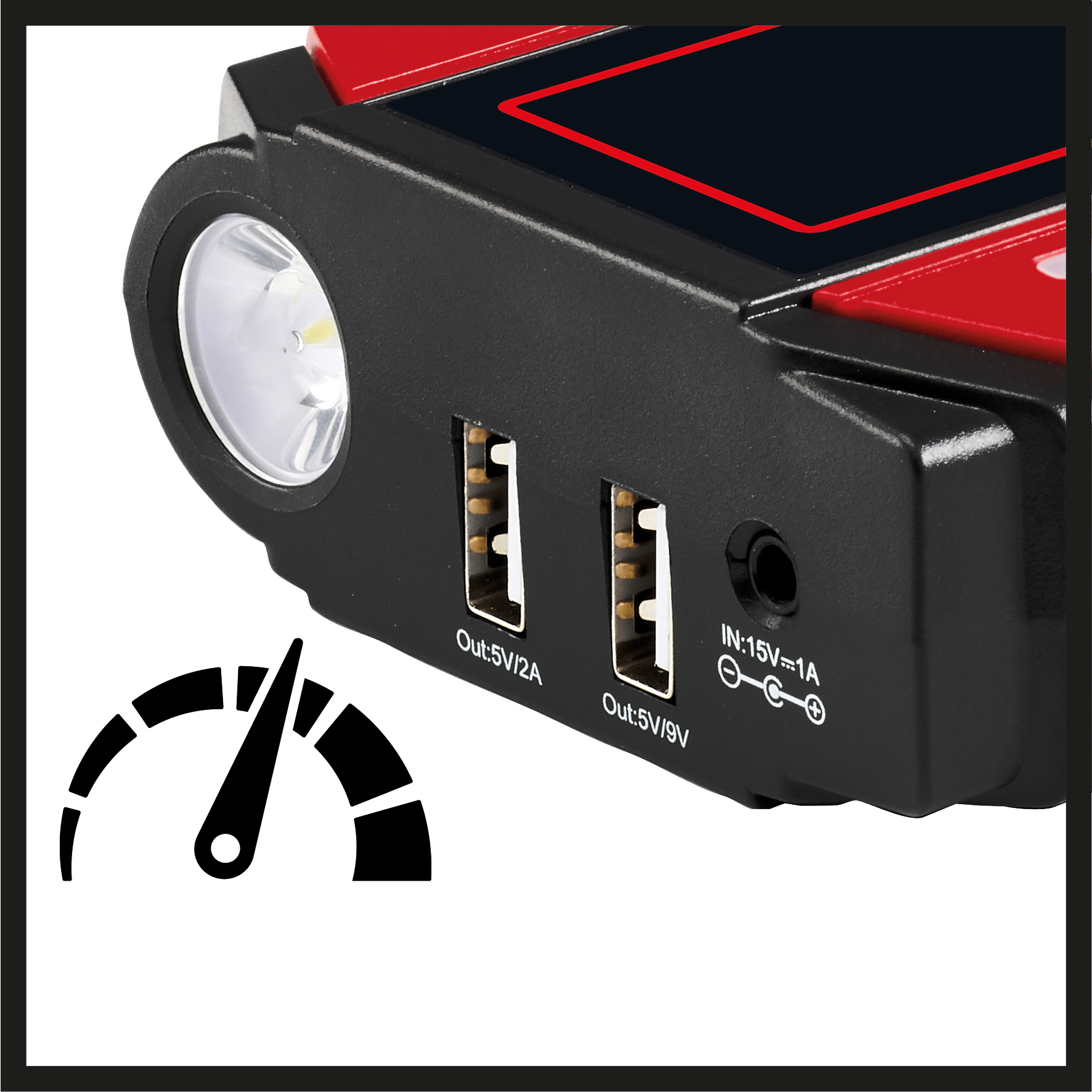 Einhell Starthilfe / Energiestation / Jump-Start - Power Bank CE-JS 12