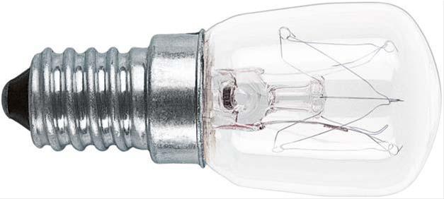 Glühlampe Birnenform 25 W, klar, E14, 230 V