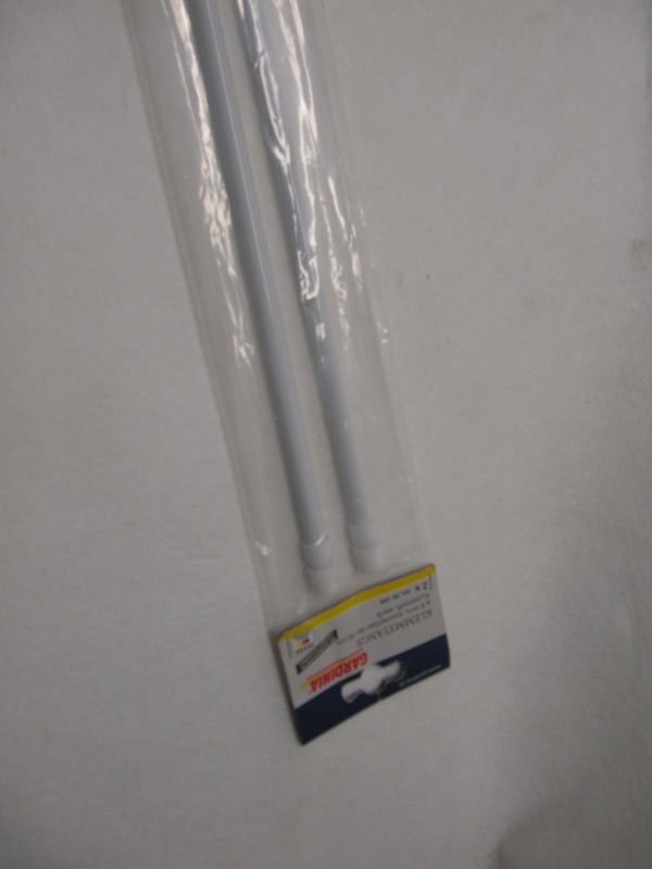 Gardinen Klemmstange 9 mm weiss