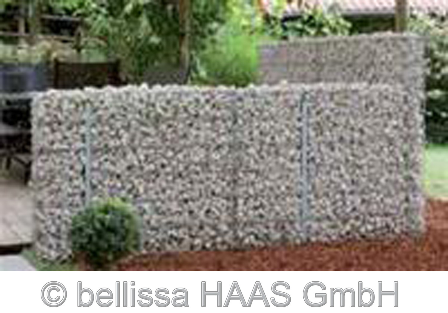 Pfosten verzinkt für Steinmauer bellissa 10x3x115cm