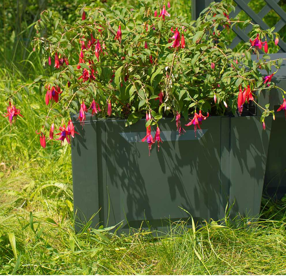 KHW Gartenbank Kopenhagen 174x49x139 cm anthrazit
