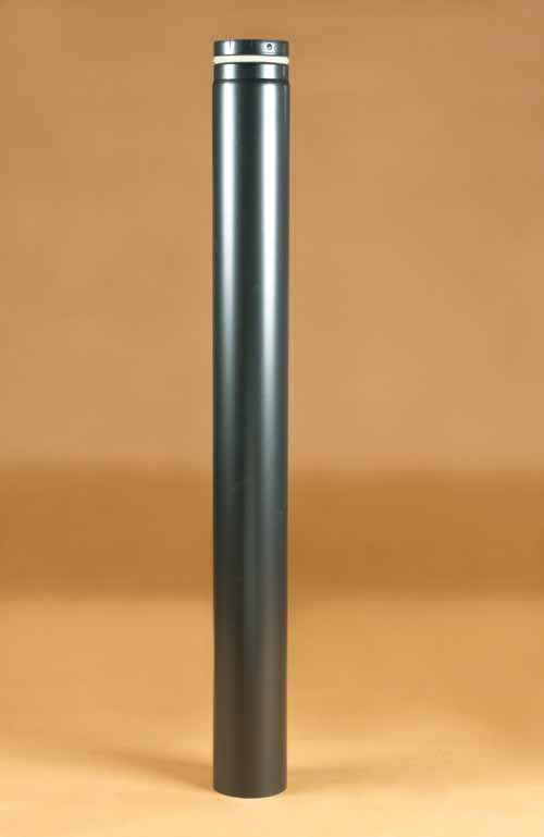 Ofenrohr Ø 100 mm 50 cm Senotherm 1,2 mm