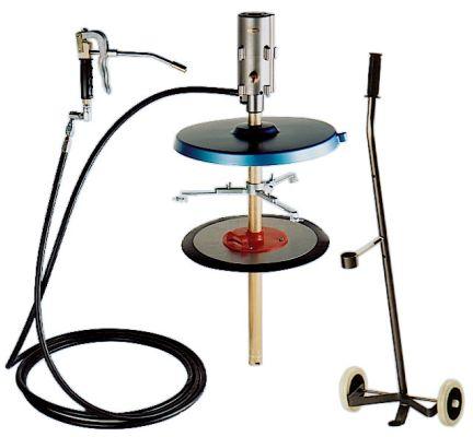 Druckluft-Abschmierg. für10kg/Eimer Pressol