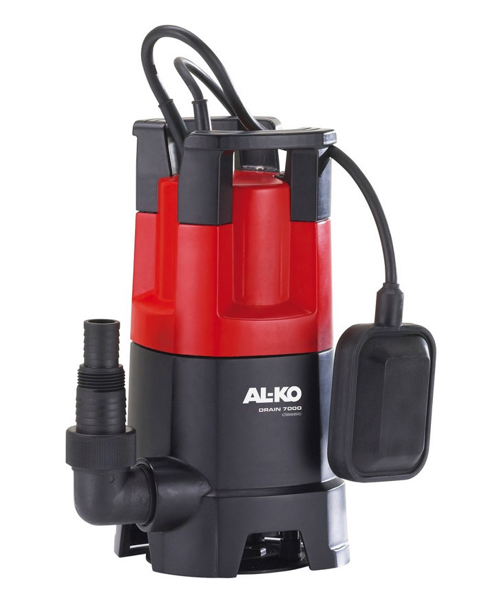 AL-KO Schmutzwasser Tauchpumpe DRAIN 7000 Classic 350W 7000 l/h