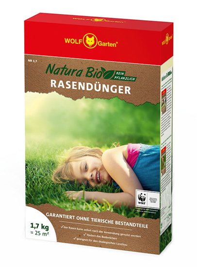 Wolf Garten Natura Bio Rasendünger NR 1,7