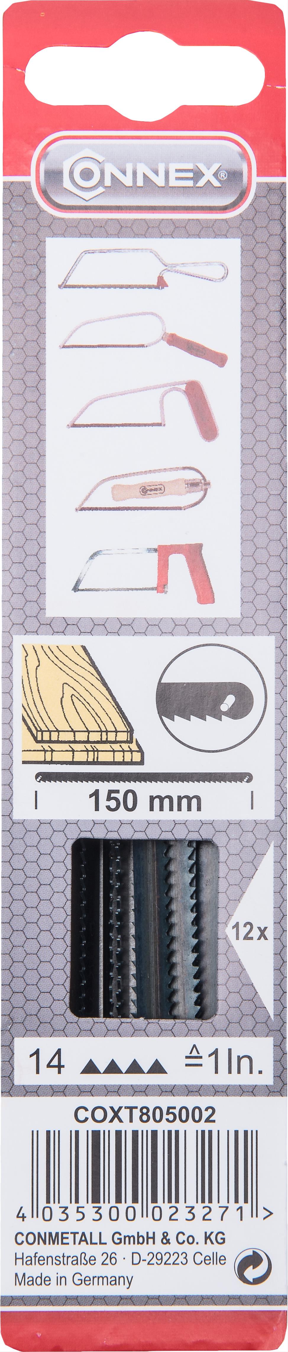 Ersatzsägeblatt für Holz 150 mm