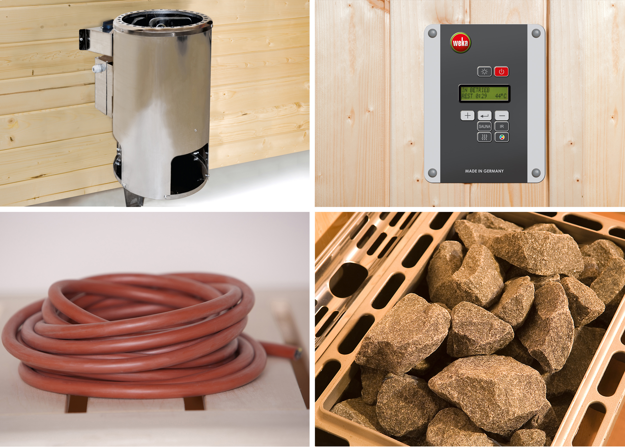 Weka Ecksauna KIRUNA 1 GT BioS
