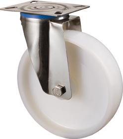 Lenkrolle EdelStahl Rad-d 125mm 130KG Tragf.