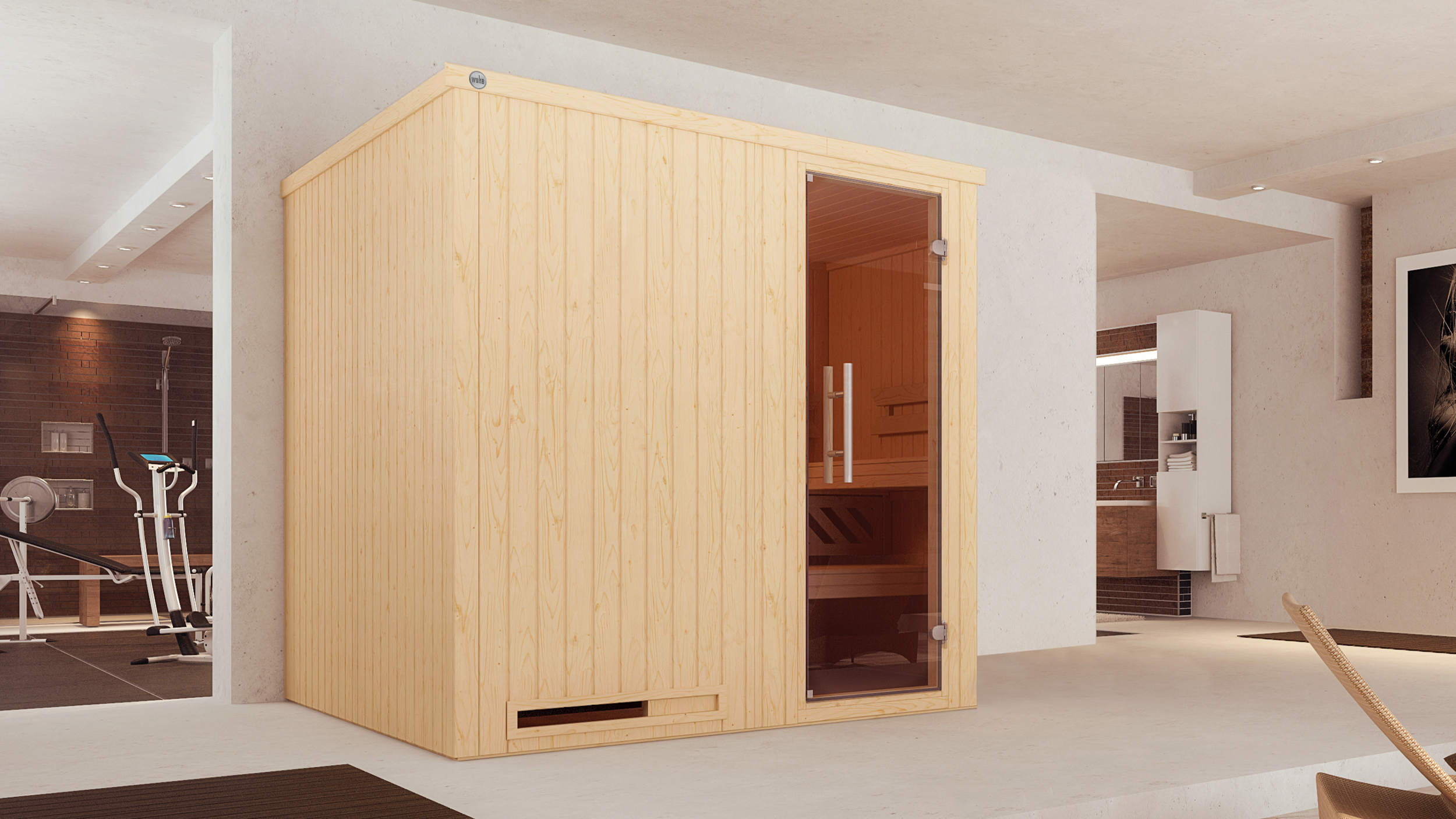 Weka Sauna HALMSTAD 2 GT