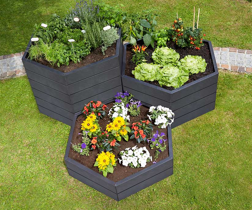Garantia Ergo Hochbeet Stone Modul XL