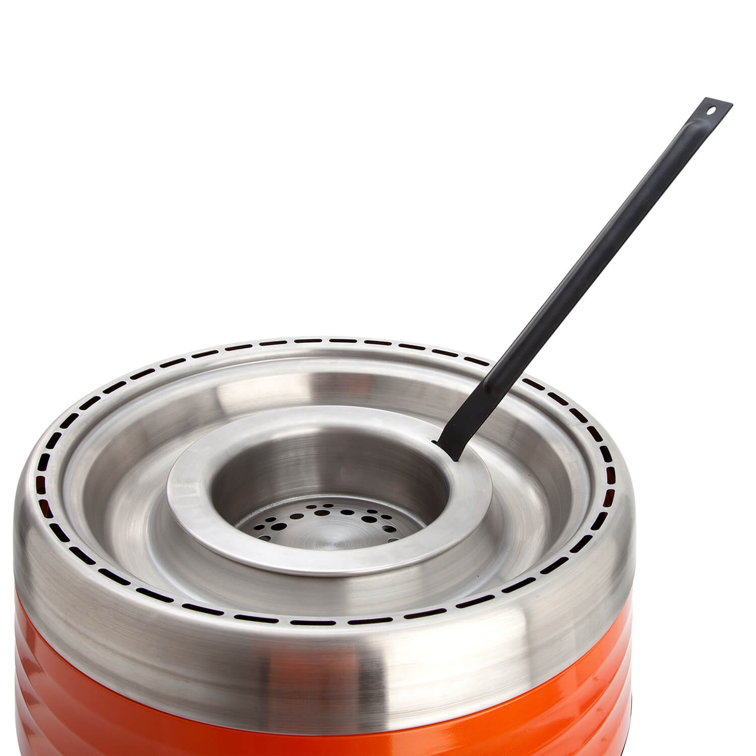 All'Grill® Holzkohlegrill Vulcano orange