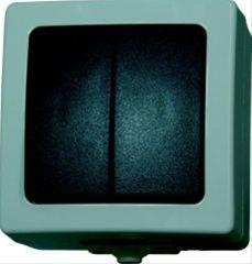 Serienschalter AP/FR Nautic grau