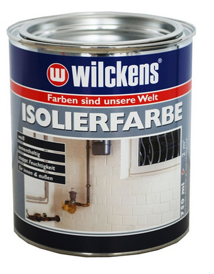 Wilckens® Isolierfarbe weiß 750ml