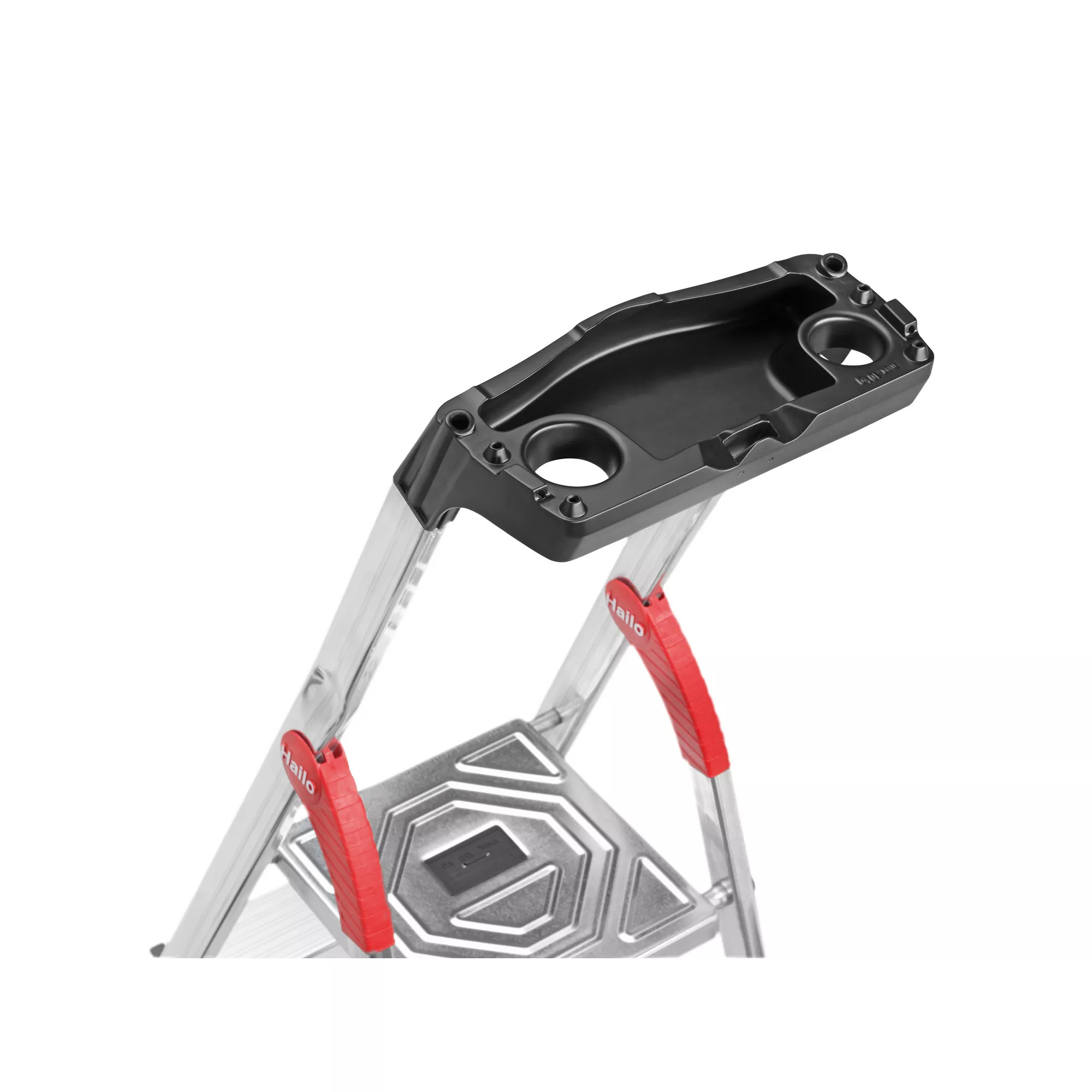 Hailo Stehleiter L60 StandardLine 4 Stufen silbern 159 cm