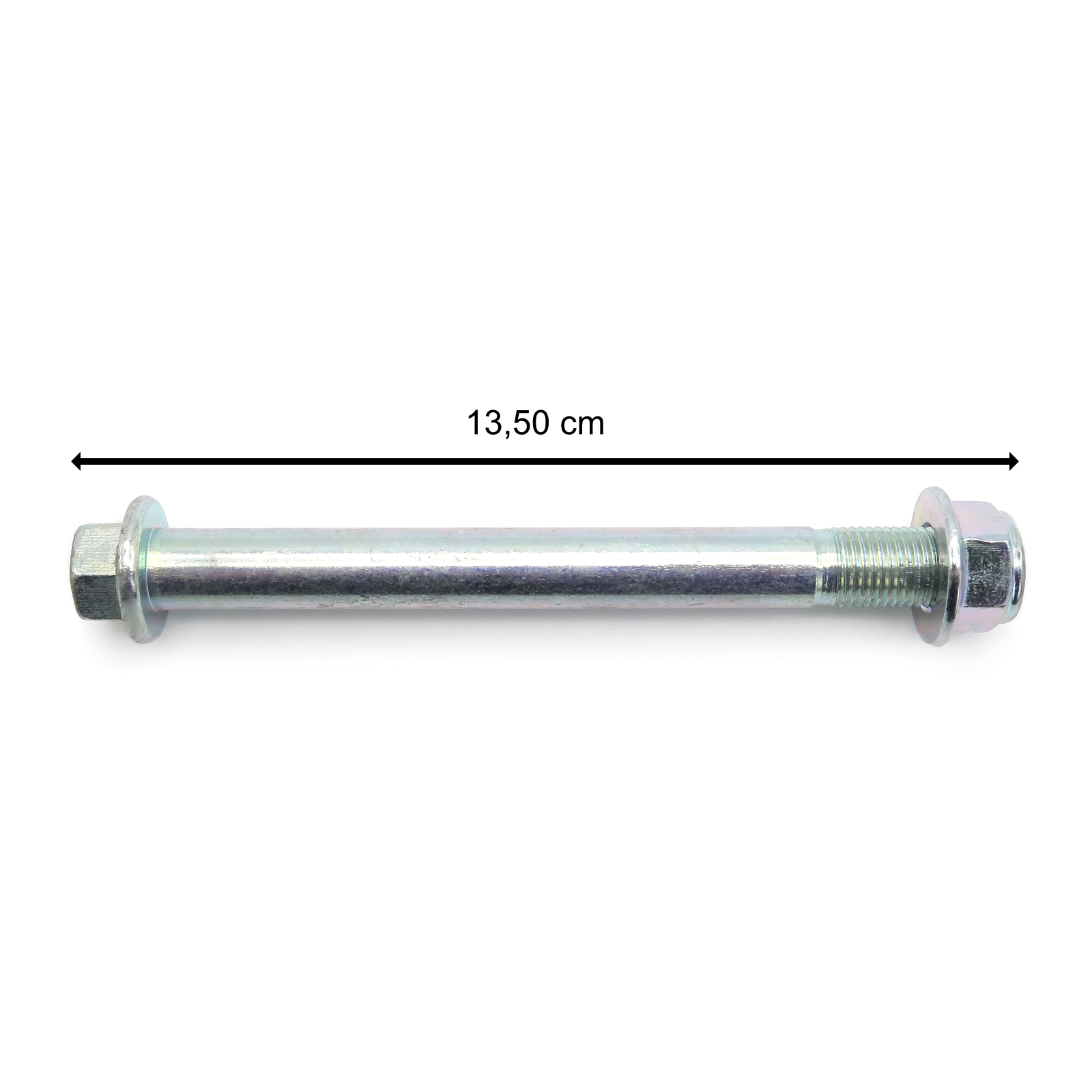 Rolektro Hinterachse 13,5cm, mit Mutter für Hero45/V2/V3