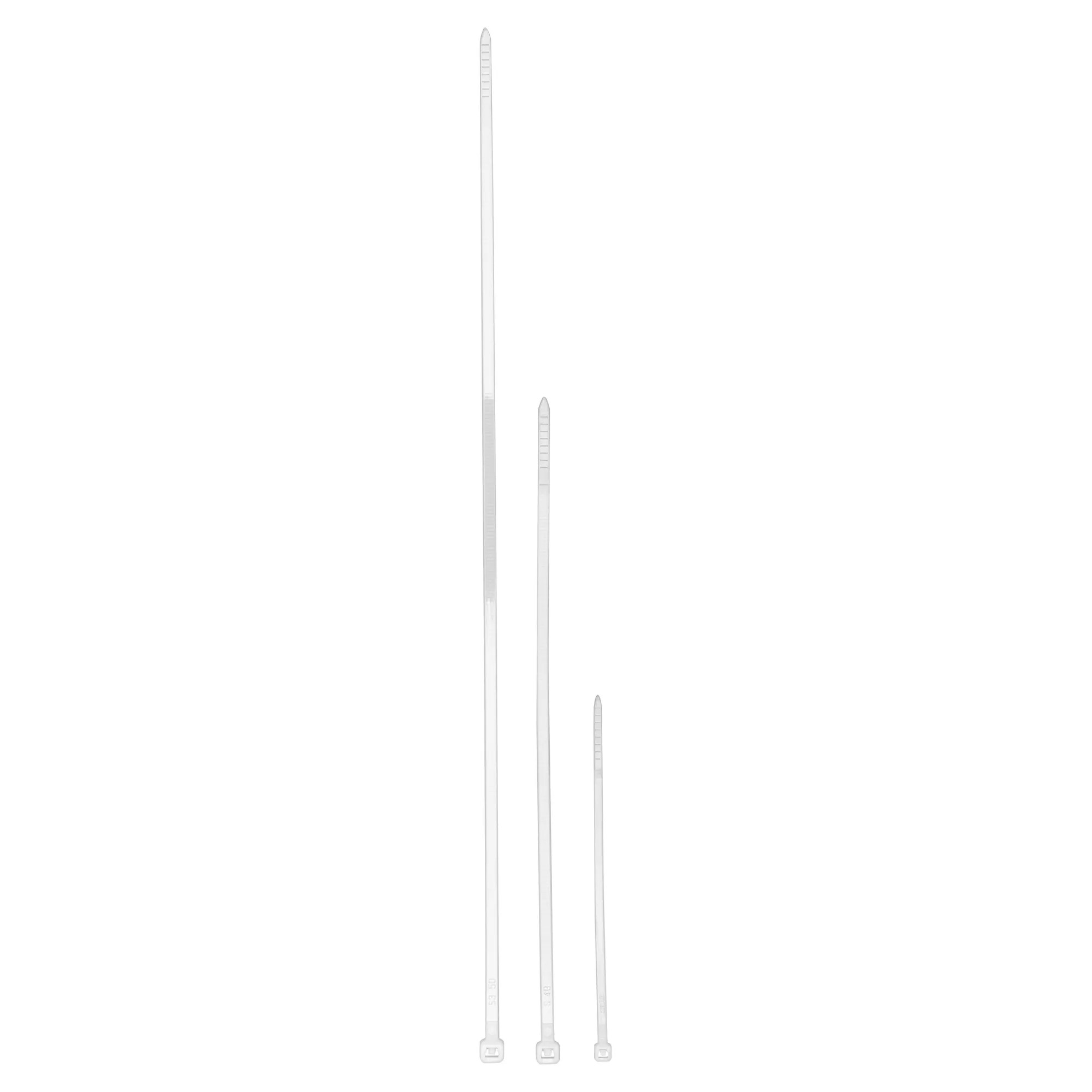 Kabelbinder-Set weiß 250 Stück