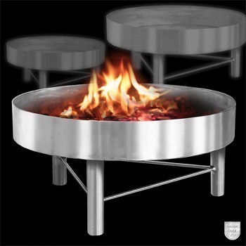 Feuerstelle zu Schwenkgrill / Dreibeingrill für bis Ø 100 cm