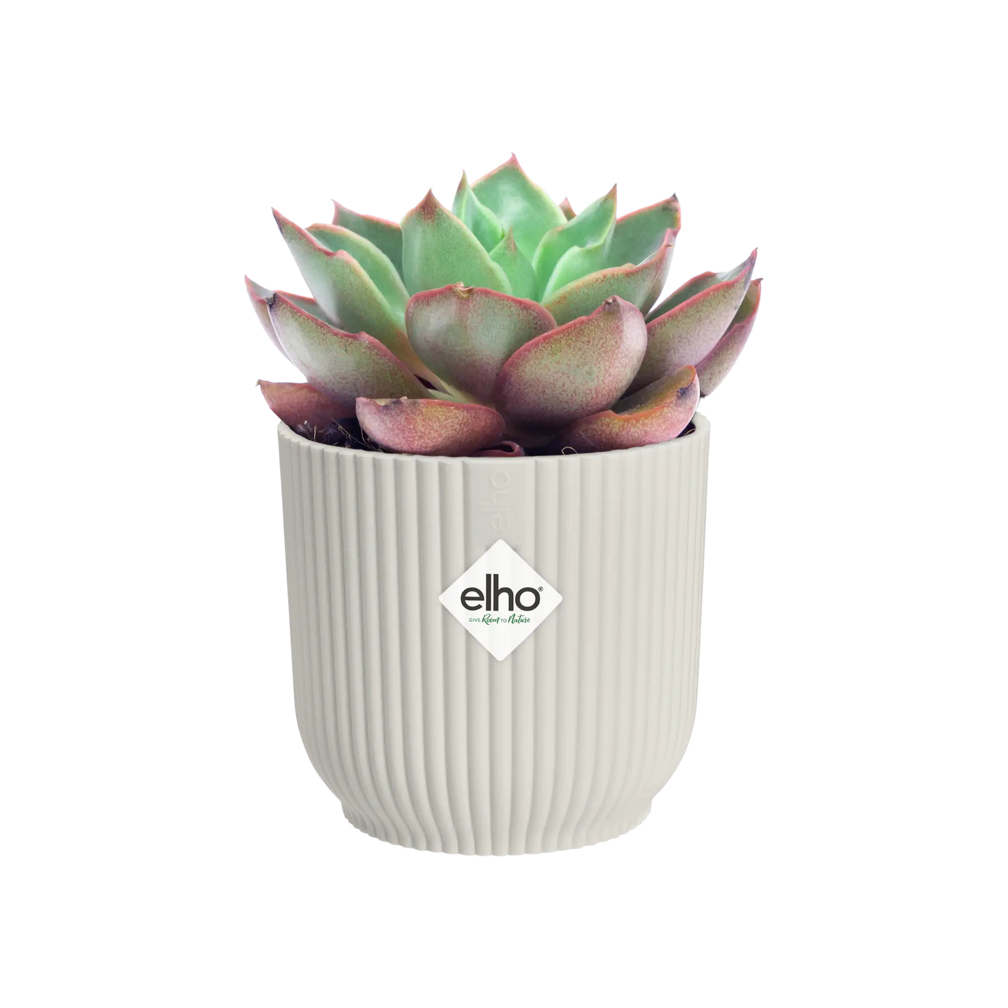 elho® Blumentopf Vibes Fold Rund Mini 7cm seidenweiß