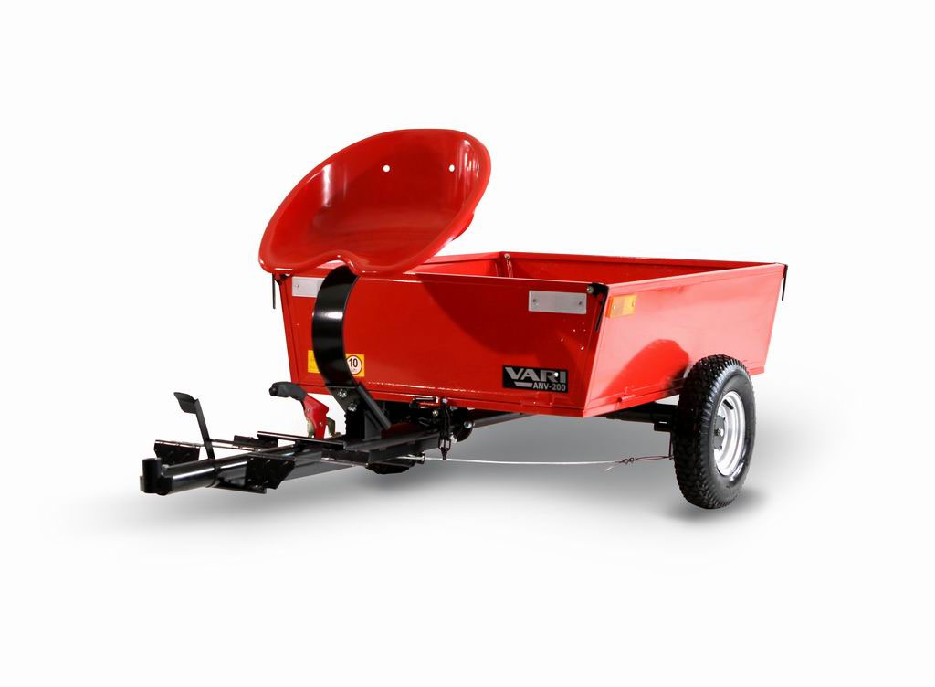 Anbau Kippanhänger ANV-200 für Motoreinachser Raptor