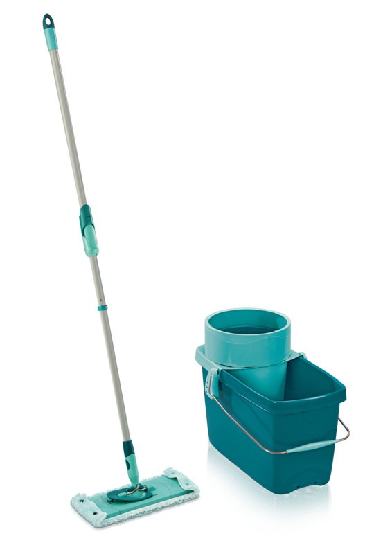 Leifheit Bodenwischer Clean Twist extra soft M im Set mit Eimer