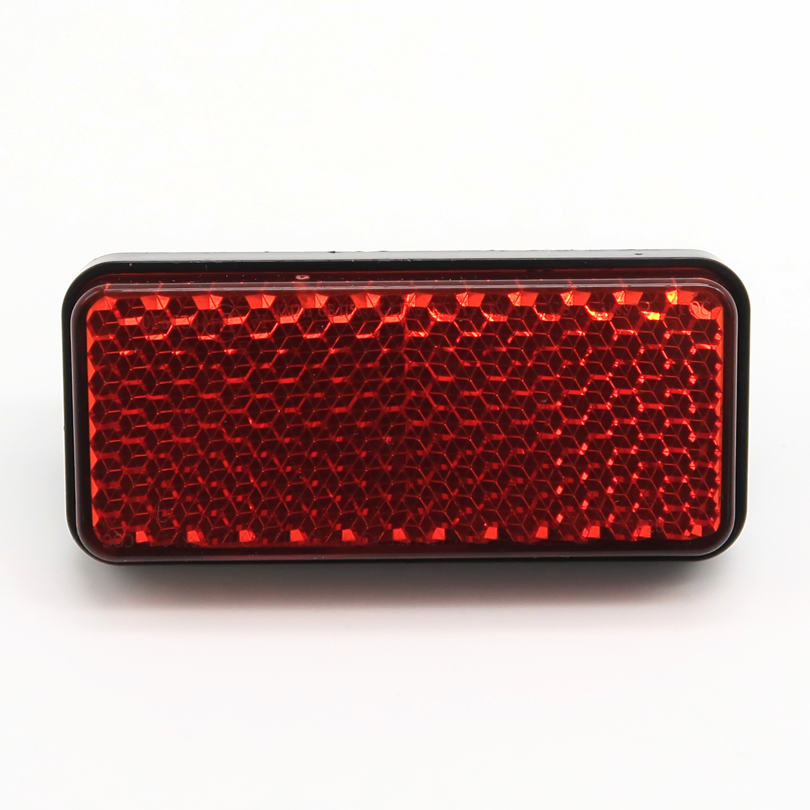 Rolektro Reflektor, viereckig, Rot, hinten, 1 Stück für MX4