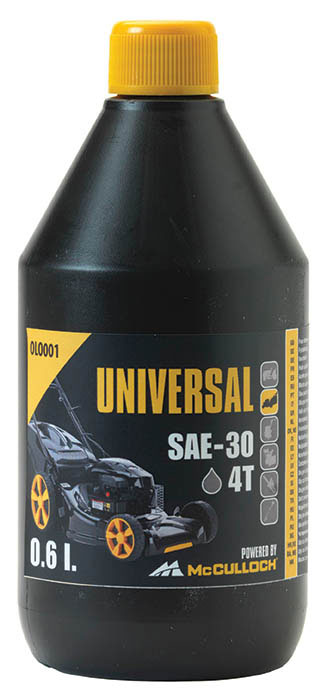 4-Takt-Motor Öl SAE30 OLO001 0,6Liter für McCulloch Rasenmäher